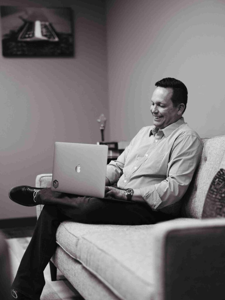 Chris-Cochran Chris Cochran Office Smiling