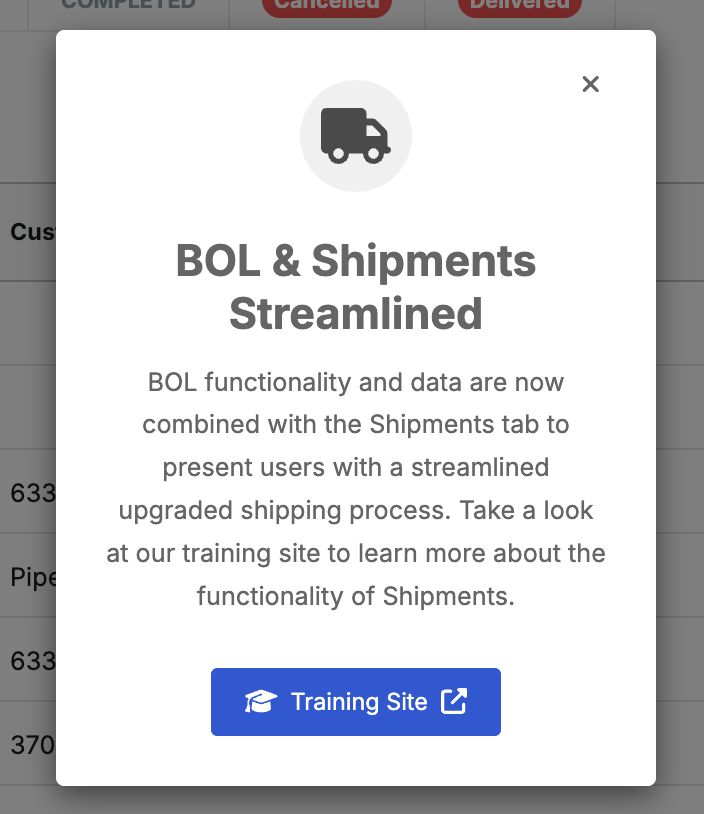 Sunset of the BOL Tab