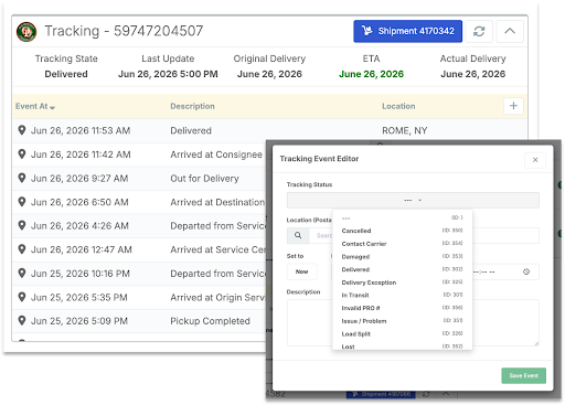 Detailed Tracking